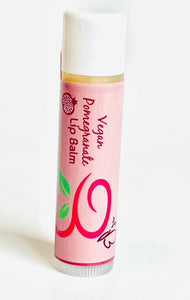 Vegan Pomegranate Lip Balm